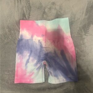Allure The Brand Tie-Dye Shorts